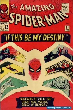 The Amazing Spider-Man #31 (1965). Gwen Stacy debuts inside as a supporting character; Spider-Man on the cover.