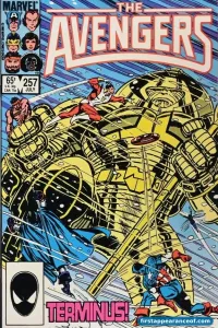 The Avengers #257 cover