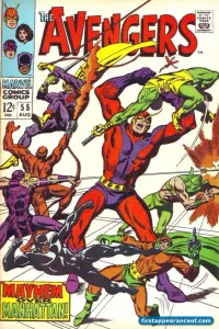 The Avengers #55 cover