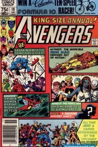 The Avengers Annual #10 cover