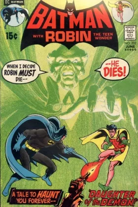 Batman #232 (1971). Ra's al Ghul debuts. Neal Adams cover. The 'Daughter of the Demon' arc.