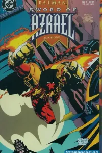 Batman: Sword of Azrael #1 cover