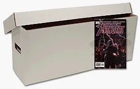 BCW long cardboard comic book custom storage box