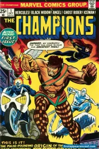 Champions #1 cover