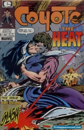 Coyote #11 (1984), Epic Comics. Todd McFarlane's first professional comic work, a back-up story.