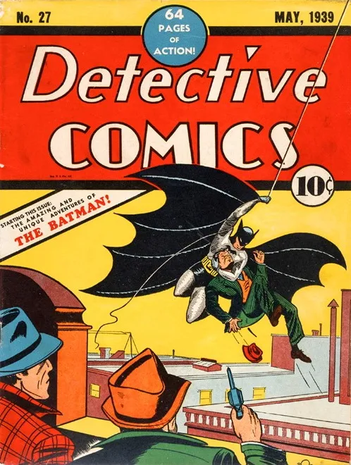 Batman first appearance in Detective Comics #27
