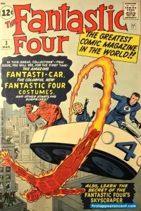 Fantastic Four #3 cover