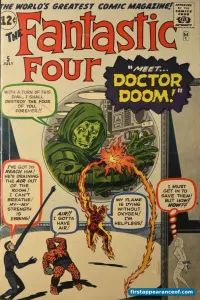 Fantastic Four #5 cover
