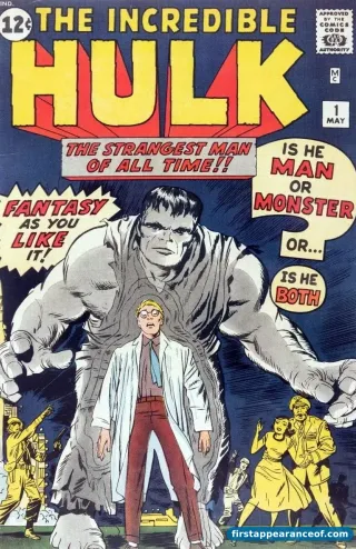 The Incredible Hulk #1 (1962), the issue whose gamma-bomb test introduces gamma radiation to Marvel.