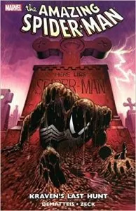 Kraven's Last Hunt cover art by Mike Zeck