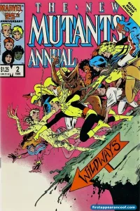 New Mutants Annual #2 cover