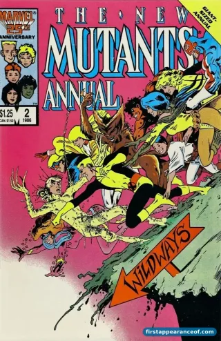 New Mutants Annual #2 (1986). Guido Carosella debuts as a bodyguard.