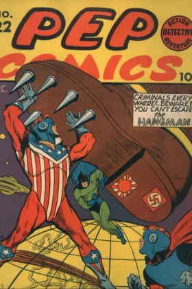 Pep Comics #22 (1941). Archie Andrews's first appearance, in a six-page back-up feature. The cover features The Shield (the comic's lead character), not Archie.