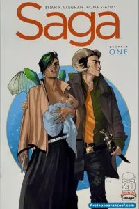Saga #1 cover