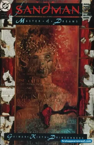 The Sandman #4 (1989). Dave McKean cover. Lucifer debuts inside.