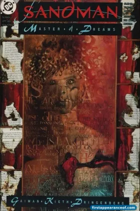 The Sandman #4 (1989). Dave McKean cover. Lucifer debuts inside.
