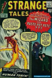 Strange Tales #110 cover