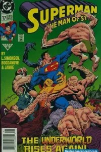 Superman: The Man of Steel #17 cover