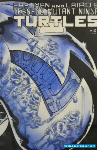 Teenage Mutant Ninja Turtles #2 (1984). Mirage Studios. April O'Neil debuts in the second issue of Eastman and Laird's black-and-white series.