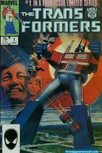 The Transformers #1 cover