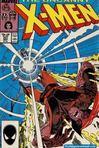 Uncanny X-Men #221 cover