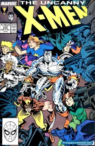 Uncanny X-Men #235 (1988). Claremont and Silvestri. Genosha debuts as an island nation with apartheid-era treatment of mutants.
