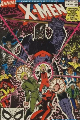 Gambit's first cameo, Uncanny X-Men Annual #14 (1990).