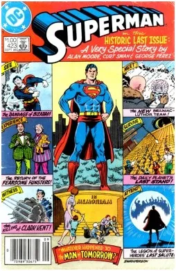 Superman #423 cover, Whatever Happened to the Man of Tomorrow