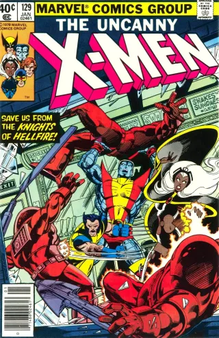 X-Men #129 cover by John Byrne, Kitty Pryde's first appearance