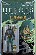 Heroes Vengeance Prelude El Vengador Color Action Figure Variant Cover