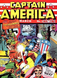 1st Golden Age App Captain America 1