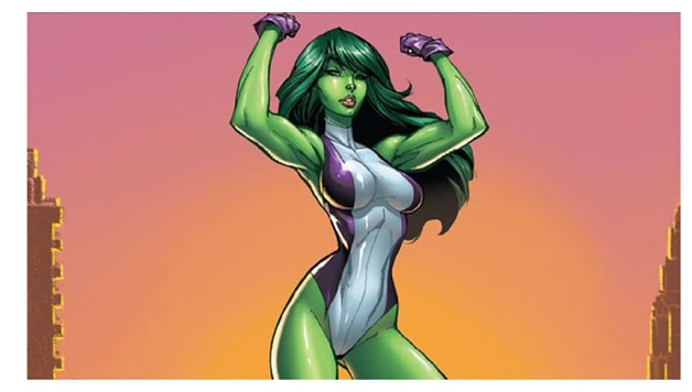 she-hulk from the marvel comics