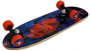 spiderman street flyers skateboard image