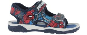 boys spiderman blue sport sandal image