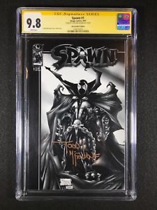 Spawn #1 Black and White